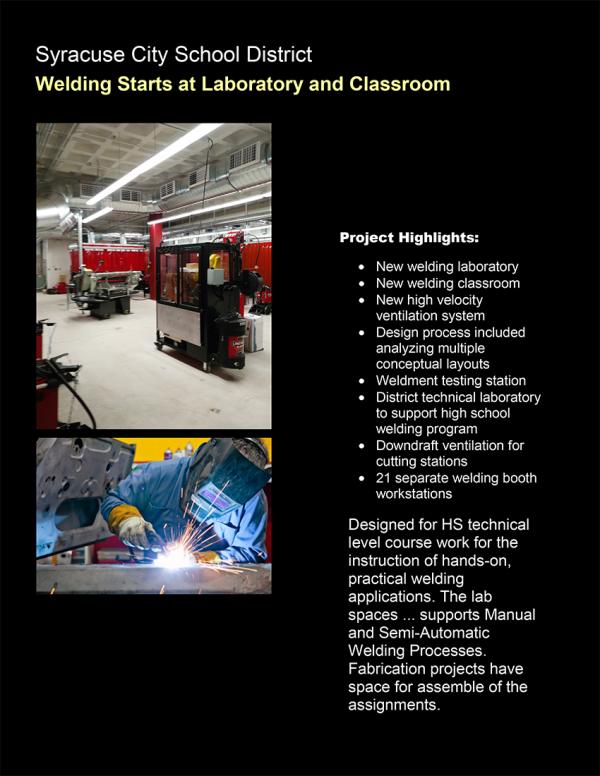 SCSD Welding Lab 1